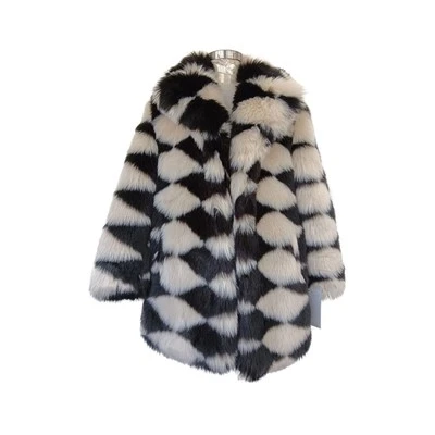 Fuskpälsjacka Dam Plus Size